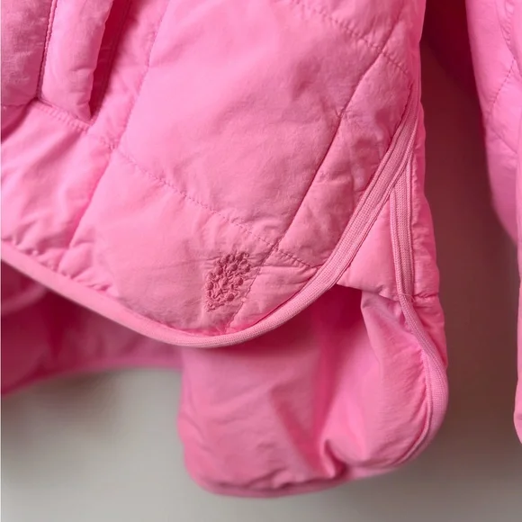 FP Movement by Free People Pippa Water-Resistant Packable Pullover Jacket Pink - Picture 9 of 10